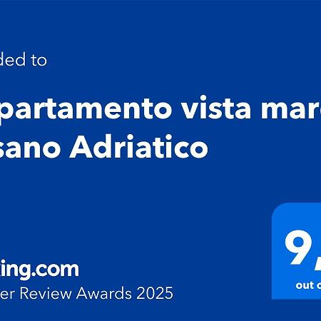 Appartamento Vista Mare Misano Adriatico Zewnętrze zdjęcie